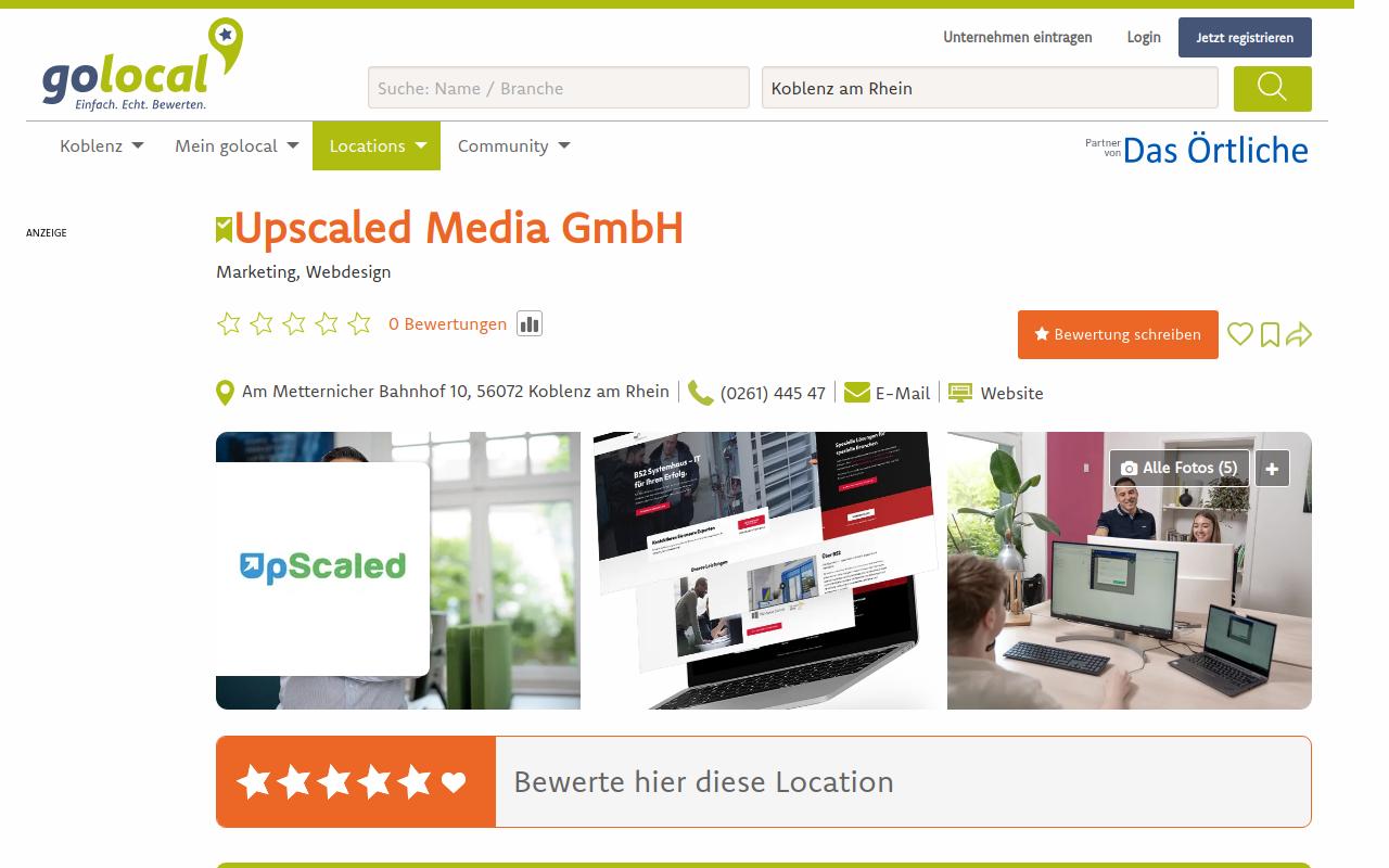  Upscaled Media GmbH