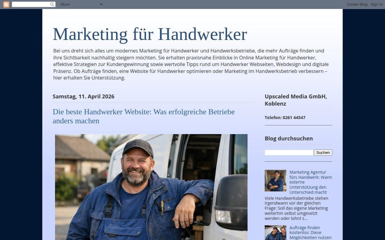 Marketing für Handwerker